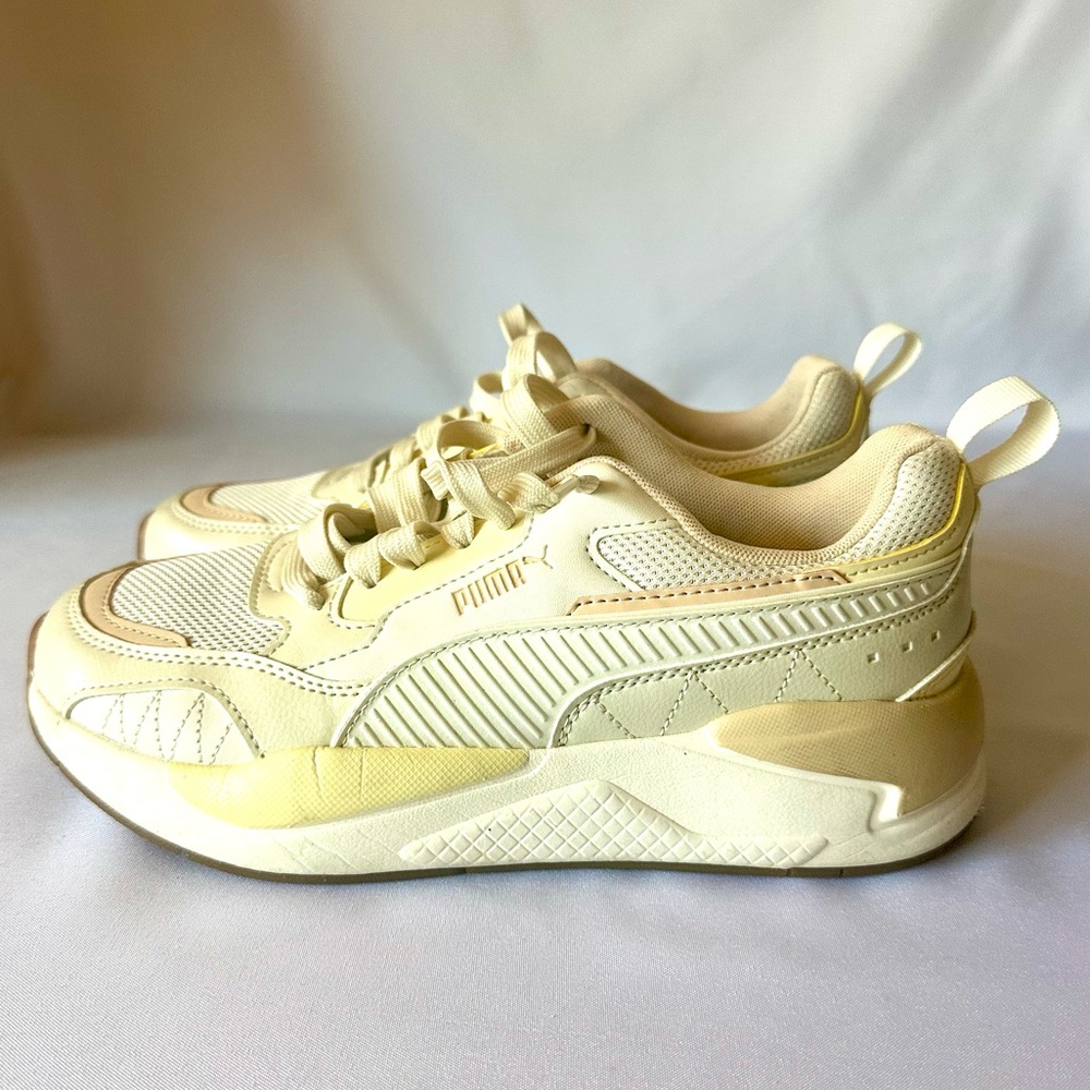 PUMA X-Ray Lace Up Womens Beige Sneakers